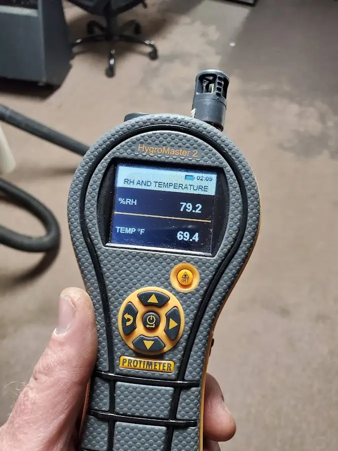 Moisture meter humidity assessment for Mold Remediation & Removal in Farmington